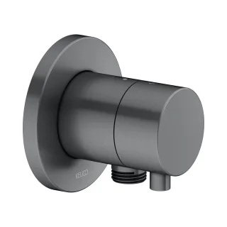 Keuco 2-Wege Umstellv. IXMO Comfort 59556, Schlauchanschl.,rund,Schwarzchr.geb., 59556131101 59556131101