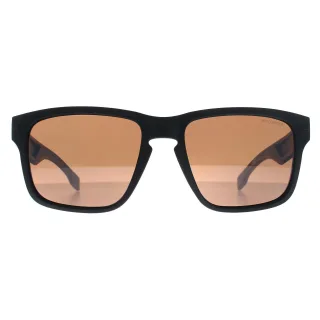 Hugo Boss Square Herren Matt Schwarz Braun Polarisiert BOSS 1497/S