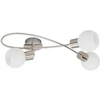 Lindby Deckenleuchten Elaina, Metall, Alu IP20, 3 x 4,5 W LED