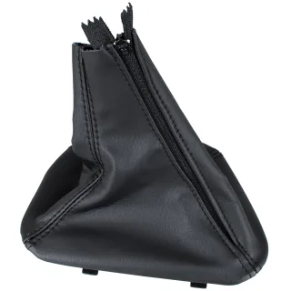 Schaltmanschette Manschette + Rahmen für Schaltknauf in Schwarz Handschaltung Reißverschluss für Mercedes Vito / Viano W639 ab 2003-2013
