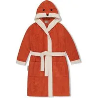 normani Kinderbademantel Kinder Bademantel aus Bio-Baumwolle Malia, Bio-Baumwolle, Kapuze, Bindegürtel, Kinder Bademantel aus weichem und schadtsofffreiem Material