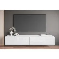 OTTO home Lowboard Kenia (1 St), 2 Klappen – flexibel hängend oder stehend montierbar