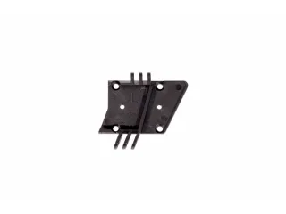 Helmhalter | PARAT | PARASNAP® ULTRALUX Base MSA GALLET F1XF left | Feuerwehrhelm Adapter | robust | DIN EN 443 | Leuchtenhalterung linksseitig