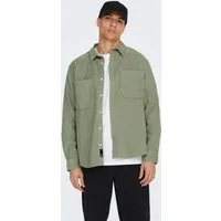 ONLY & SONS Langarmhemd OS ONSALP RLX 2PKT WASHD COR