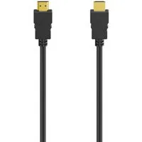 Hama HDMI Kabel 4K, High Speed Ethernet mit 3D Übertragung, HDMI Stecker HDMI-Kabel, HDMI, HDMI (150 cm), Länge 1,5 m, Vergoldet, Audiorückkanal (ARC), Hochauflösung, schwarz