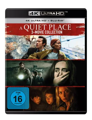 A Quiet Place - 3-Movie Collection (3 4K Ultra HD) + (3 Blu-rays)
