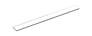 Keuco Glasabl. Ersatzteil SPS 90110 755x80x6mm, 90110000038 90110000038