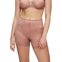 Triumph Lange Unterhose Signature Sheer weich, extra dünner Bund, elastisch, Monogramm-Design