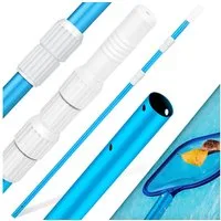 KESSER Teleskopstiel aus Aluminium Teleskopstange zur Poolreinigung von 1,2m bis max. 3,6m, Stange zur Poolpflege ideal für Poolkescher, Poolbürste & Pool Zubehör