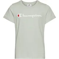 Champion T-Shirt mit Rundhalsausschnitt, aus Baumwolle