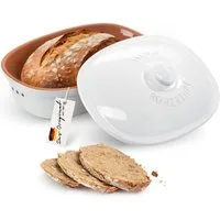RÖMERTOPF Römertopf Brottopf oval MEDI 2,3 Liter - Keramik Brotkasten