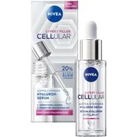 Nivea Gesichtsserum CELLULAR EXPERT FILLER HYALURON REPLUMPING SERUM, Glättet Falten, feuchtigkeitsspendend.