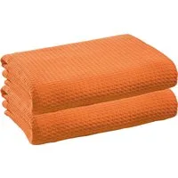 Wohndecke Sommerdecke "Siena" 2er-Pack, Erwin Müller, Baumwolle Uni