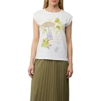 s.Oliver BLACK LABEL T-Shirt mit Motiv Print