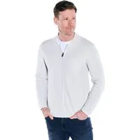 Engbers Cardigan Herren Cardigan regular, Silbergrau