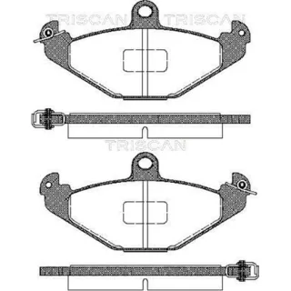 Triscan Bremsbel?ge hinten Chrysler Viper Renault 21 Espace Laguna Safrane