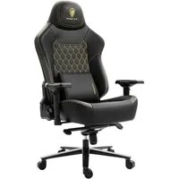 Dowinx Gaming-Stuhl Bürostuhl 200kg Belastbarkeit (Packung), Ergonomischer Chefstuhl, 4D Armlehnen, verstellbare Lendenstütze