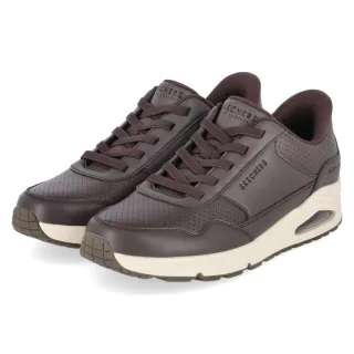 Skechers Slip-Ins Sneaker UNO BANKSIA LUXE - Gr. 41 - Braun - Synthetik