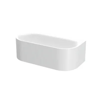 Bette BetteLux Oval Silhouette Badewanne 3416-000CWVVS weiß, 180x85x45cm, freistehend