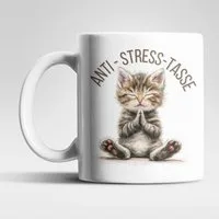 WS-Trend Tasse Anti Stress Baby Katze Kätzchen Kaffeetasse Teetasse Geschenkidee, 1-tlg., Keramik