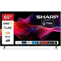 Sharp 65HM5745E QLED-Fernseher (164 cm/65 Zoll, 4K Ultra HD, Smart TV powered by TiVo, Smart TV by TiVo, HDR Dolby Vision & Atmos, Triple-Tuner)
