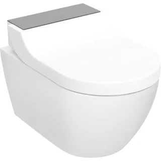 Geberit Geberit AquaClean Tuma Comfort WC-Komplettanlage Wand-WC Glas schwarz, 146290SJ1 146290SJ1