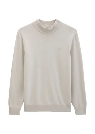 Marc OPolo Casual - Pullover regular Linen Beige - Gr. - S