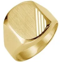 Firetti Siegelring Schmuck Geschenk Gold 333 Herrenring Goldring