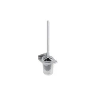 Hewi System 900 Q Bürstengarnitur 900Q20.00040 chrom, Halter aus Metall, 105x436x118mm