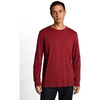 TOM TAILOR Langarmshirt mit Logo Stickerei