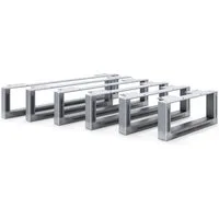 HEVVA Möbelfuß Möbelfüße GRAZ - 7 Größen von 20-50 cm - Kommodenbeine, Schrankfüße, (Set-Option: Sie können entweder 1 Stück oder ein Set von 2 Stück kaufen)