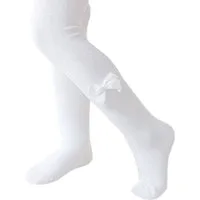 La Bortini Strumpfhose Strumpfhose Weiß Schleife Baby und Kinder Strumpfhosen