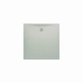 LAUFEN Duschwanne Pro aus Marbond 1000x1000x33 Ablauf seitlich Hellgrau, H2119520770001 H2119520770001