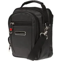 Christian Wippermann Umhängetasche Kleine Herren Damen Tasche Umhängetasche Nylon Bag (1-tlg), Logo