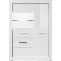 Home affaire Vitrine BIANCO Höhe 142 cm