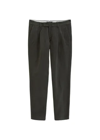 Marc OPolo Casual - Chino Model Osby pleats tapered Wooden Earth - Gr. - 32