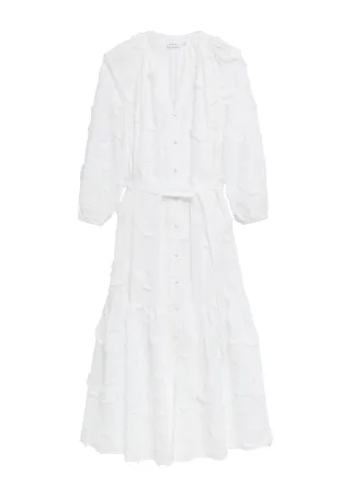 comma - Kleid weiß - Gr. - 42