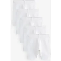 Next Shorts Stretch-Radlershorts, 5er-Pack, längere Länge (5-tlg)