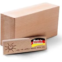 GOLDEN Yogablock GOLDEN Yogablock Holz Supra Grip - ökologisch hergestellt - Yogaklotz aus Naturkork für Yoga und Pilates - Yoga Block für Anfänger und Fortgeschrittene