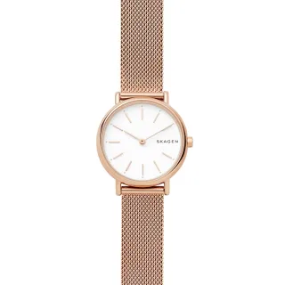 Skagen Signatur roségold Damen Armbanduhr SKW2694
