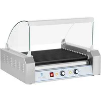 Royal Catering Elektrogrill Hot Dog Grill 11 Rollen Hot Dog Gerät Maker Rollengrill Teflon, 2200 W, verschiedene Größen