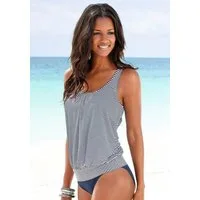 LASCANA Oversize-Tankini Mona im Streifendesign