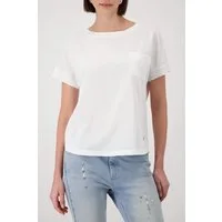 Monari Schlupfbluse mit Ziertasche