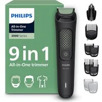 Philips Multifunktionstrimmer Philips Multigroom 3000er-Serie Rasierer und Haarschneider MG3946/15, Gesicht, Kopf und Körper, 12 Längeneinstellungen