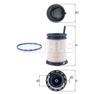 Mahle Kraftstofffilter Audi A6 Q7 Q8 VW Touareg