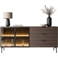 Lookway Kommode LINEA LOFT mit LED-Beleuchtung