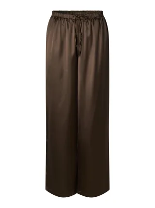 PIECES - PCEVY MW LOOSE PANTS WVN BC Braun - Gr. - M