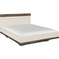 rauch Futonbett Bett Doppelbett Holzbett SAJO, mit Farb-Absetzungen in komfortabler Sitzhöhe MADE IN GERMANY