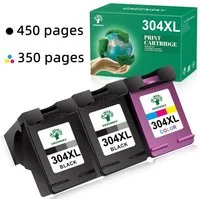 Greensky 304XL ersatz für HP 304 XL Deskjet 2622 2632 2633 Tintenpatrone (3-tlg)