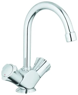 GROHE Zweigriff-WT-Batt. Costa 21375 Zugst.-Abl.grt. flex. A.-Schläuche chrom 21375001